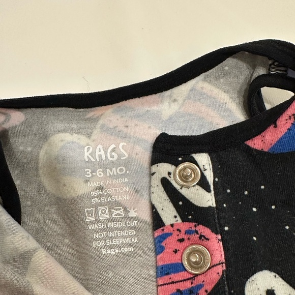 Rags NASA Space-Themed Baby Romper - Picture 2 of 3